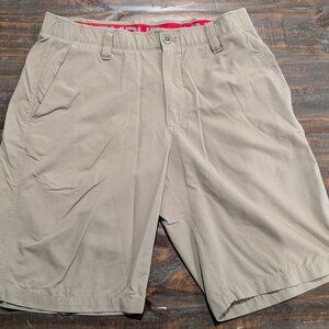Under Armour Heat Gear Casual Shorts - Khaki - Size 34